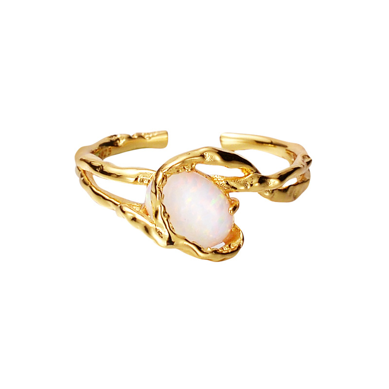 Fashion Opal Stone Ring Image 4