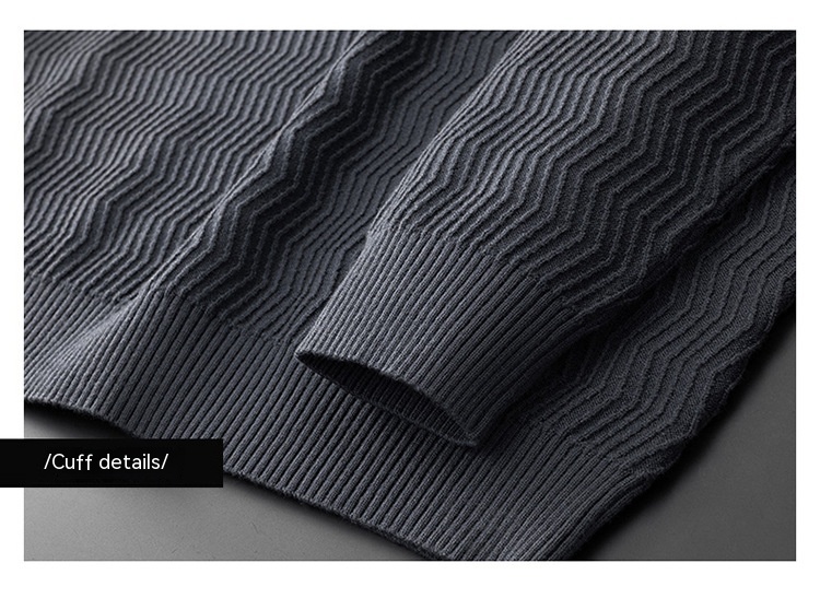 Men's Casual Knitted Sweater - Image 3