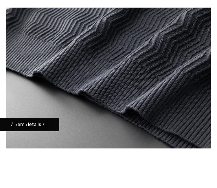 Men's Casual Knitted Sweater - Image 4