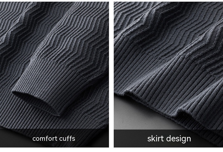 Men's Casual Knitted Sweater - Image 5