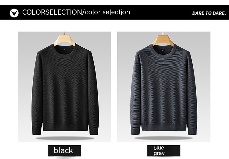 Men's Casual Knitted Sweater - Image 8