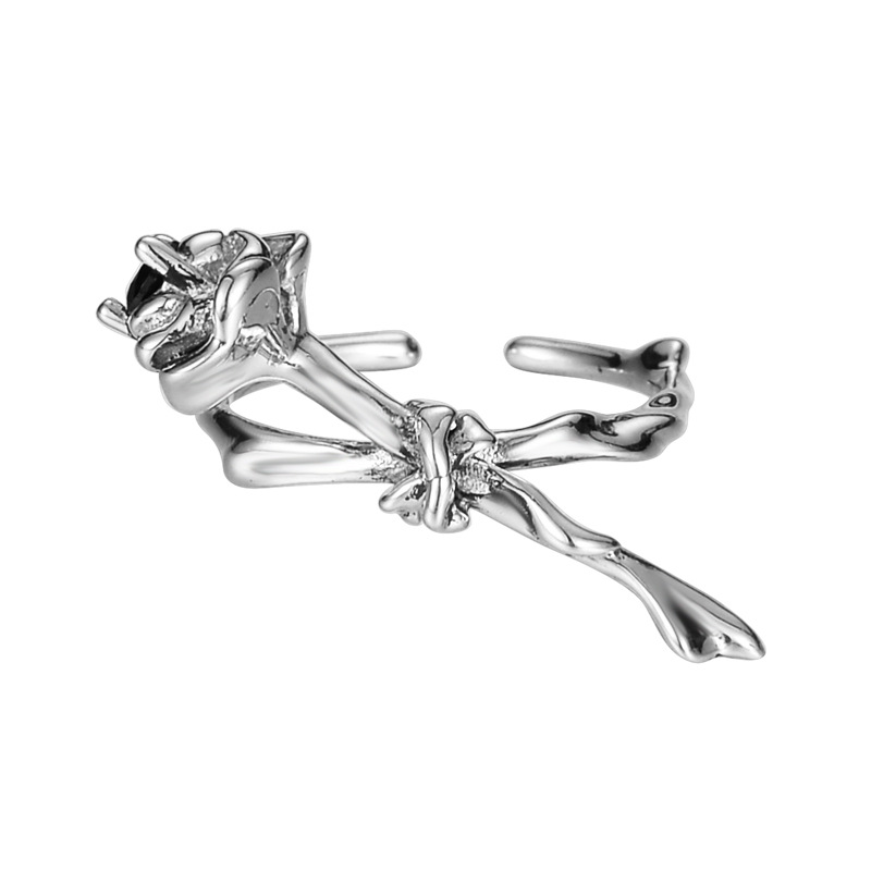 Sterling Silver Rose Ring Image 3