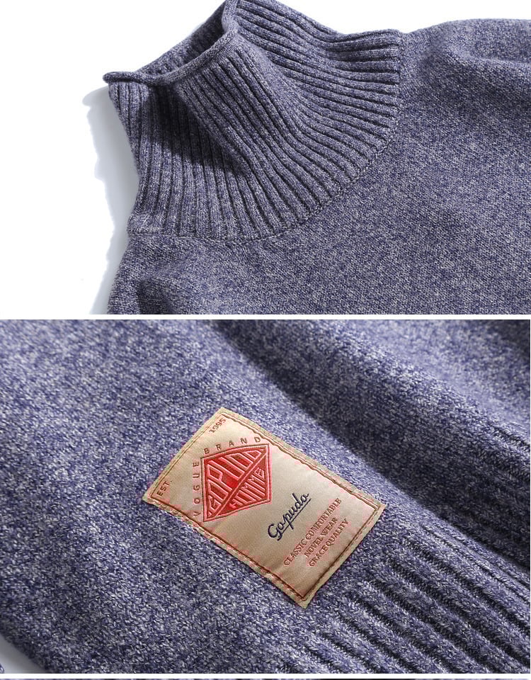 Turtleneck Sweater Close-up