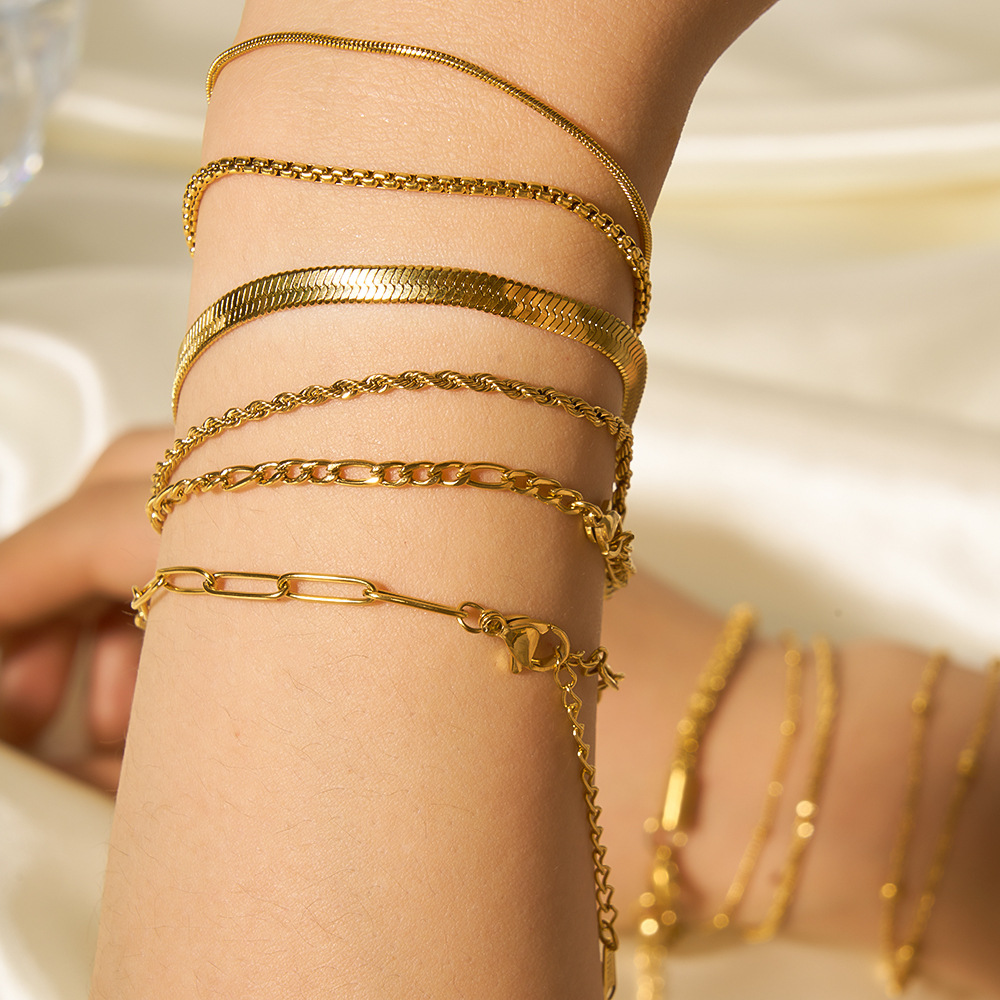 Fashion Simple Titanium Steel Bracelet - Image 2