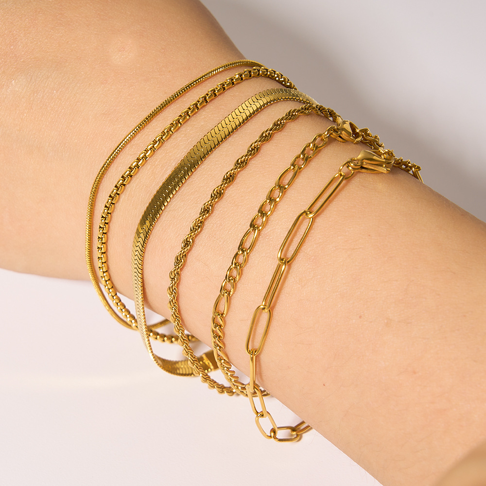 Fashion Simple Titanium Steel Bracelet - Image 3