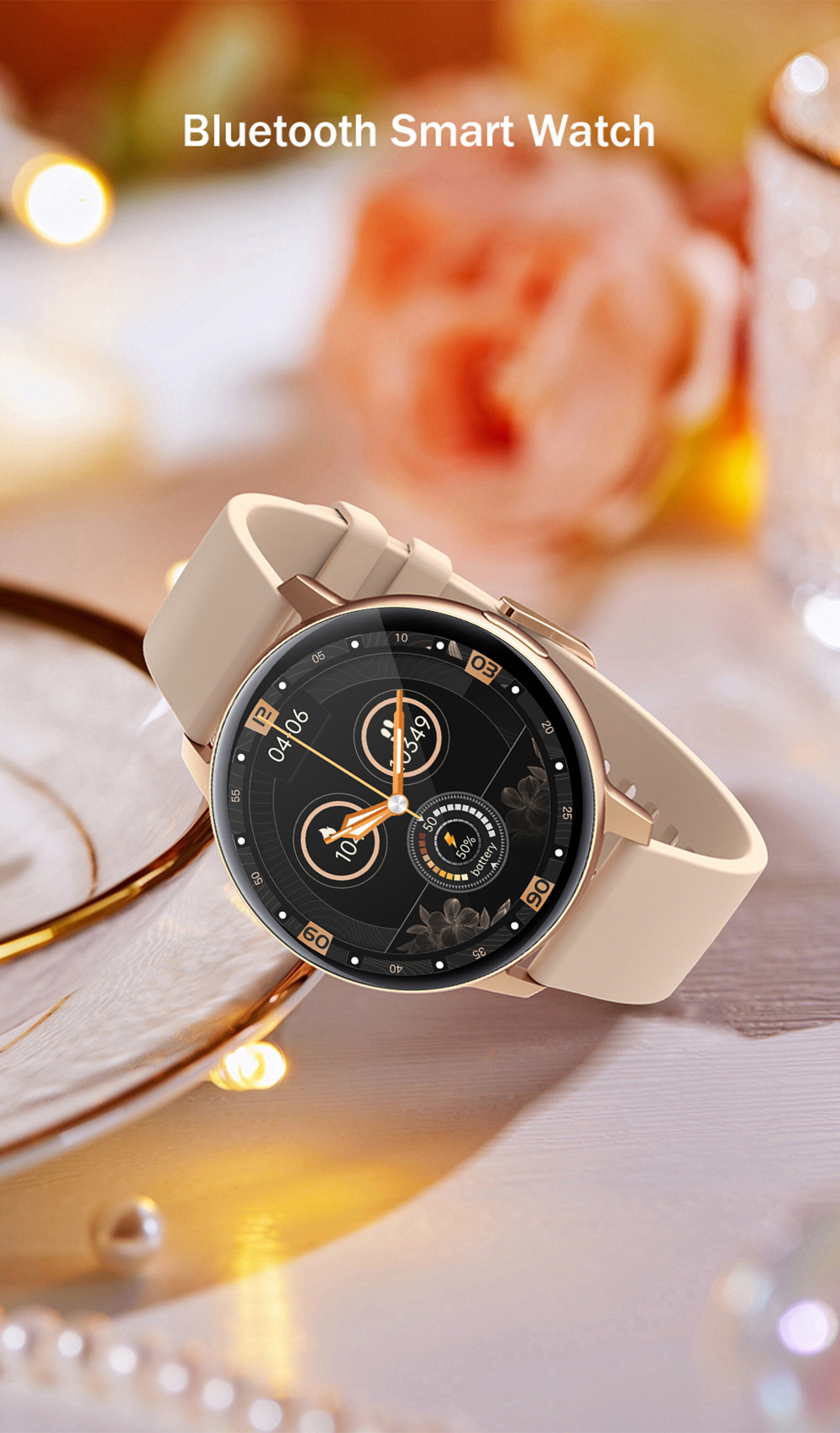 Home Fashion Simple Smart Watch - Blue
