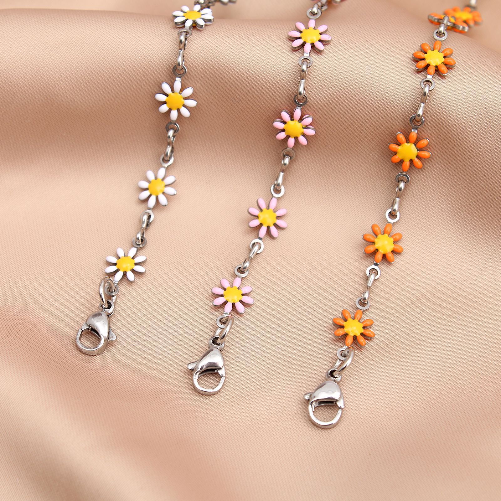 Little Bracelet New Flower - Pink