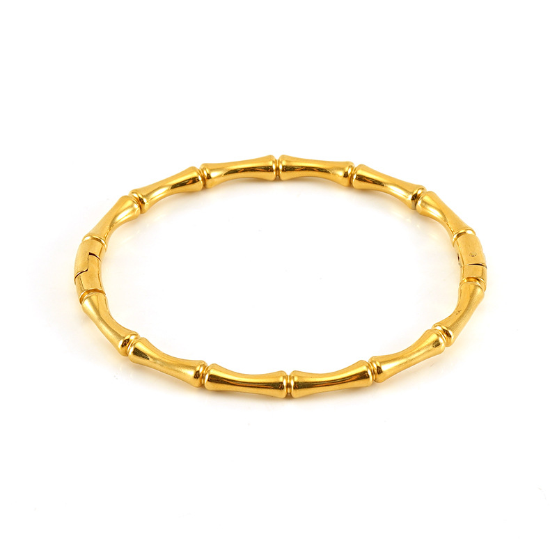 Fashion Bamboo Titanium Steel Bracelet