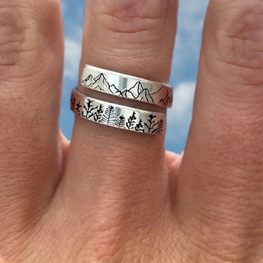 Alpine And Cedar Open Ring 1
