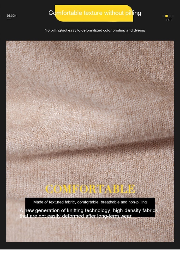Round Neck Sweater - Caramel Color