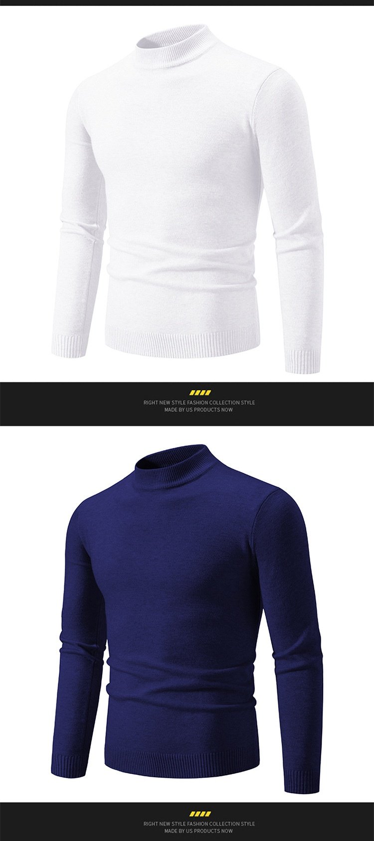 Round Neck Sweater - Wine Red