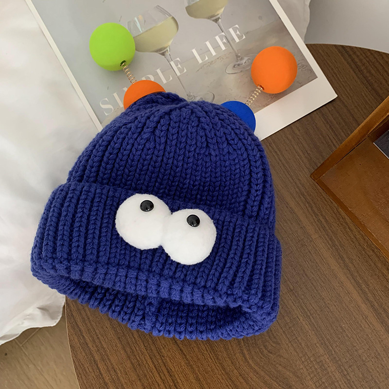Funny Couple Style Knitted Hat Image 2