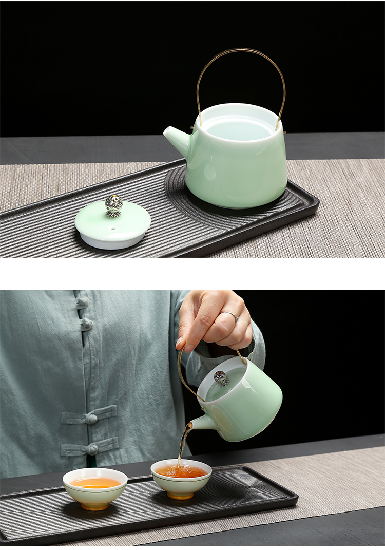 Celadon Tea Set - Azure