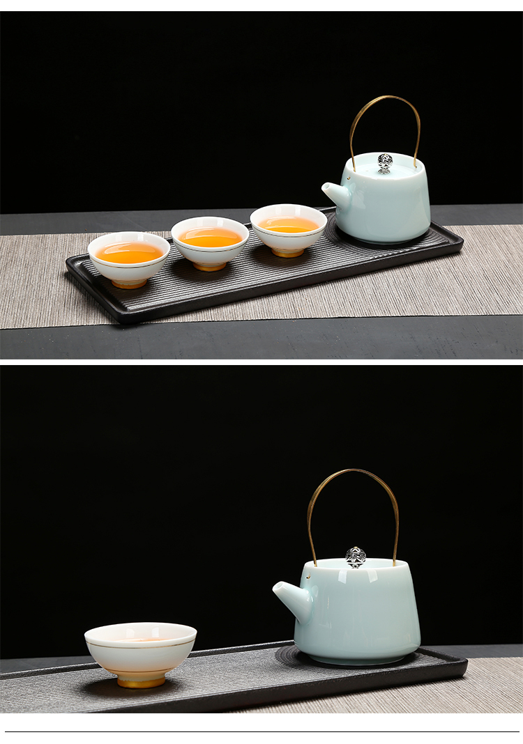 Celadon Tea Set - Elegant Design