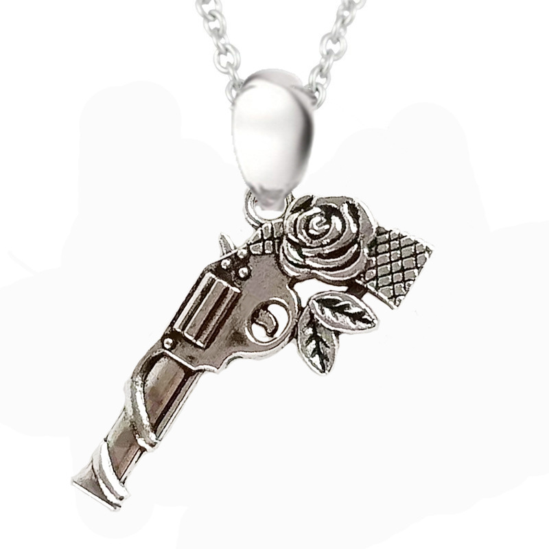 Rose Revolver Necklace Image 1