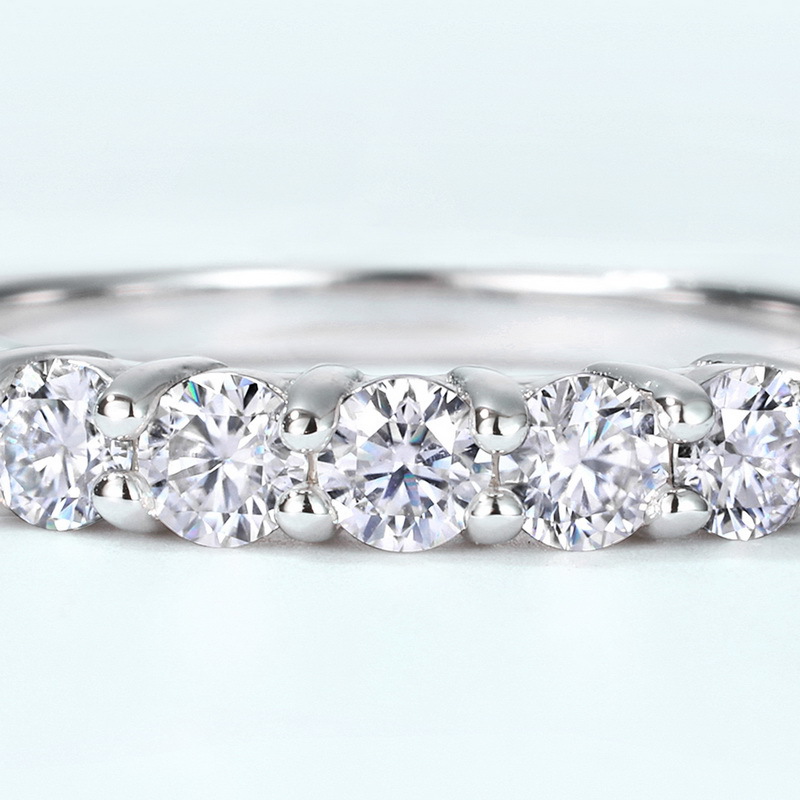 Moissanite Tanabata Valentine's Day Ring Image 2