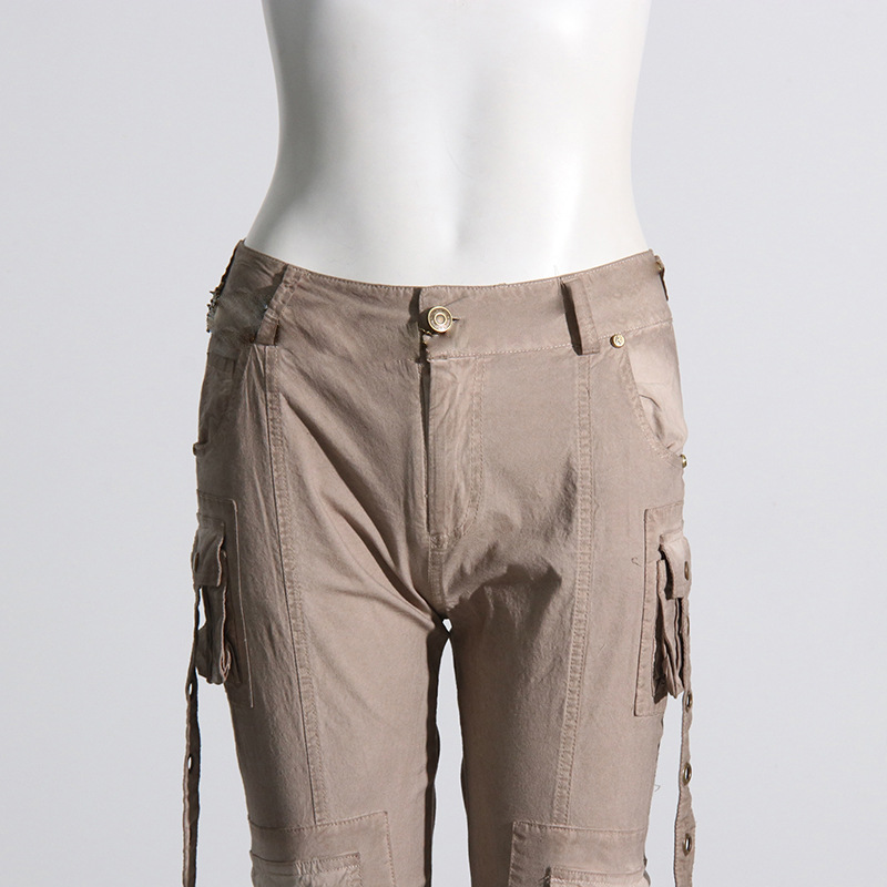 Women's Fashion Casual High Waist Flared Jeans - Image 4