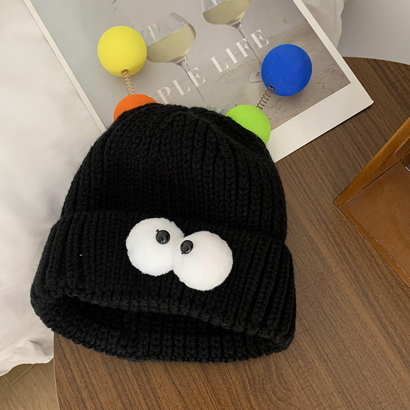 Funny Couple Style Knitted Hat Image 4