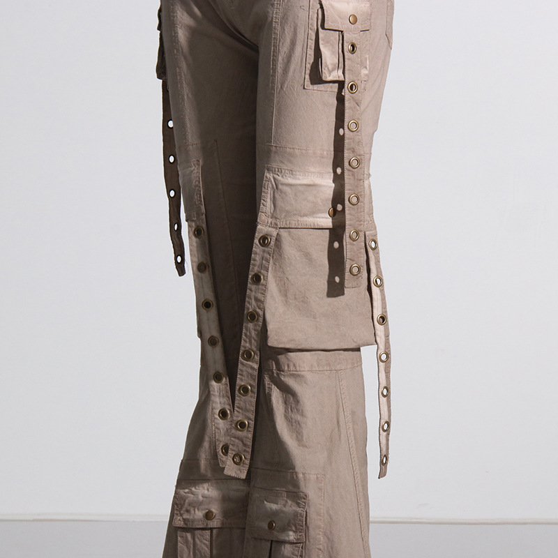 Women's Fashion Casual High Waist Flared Jeans - Image 6
