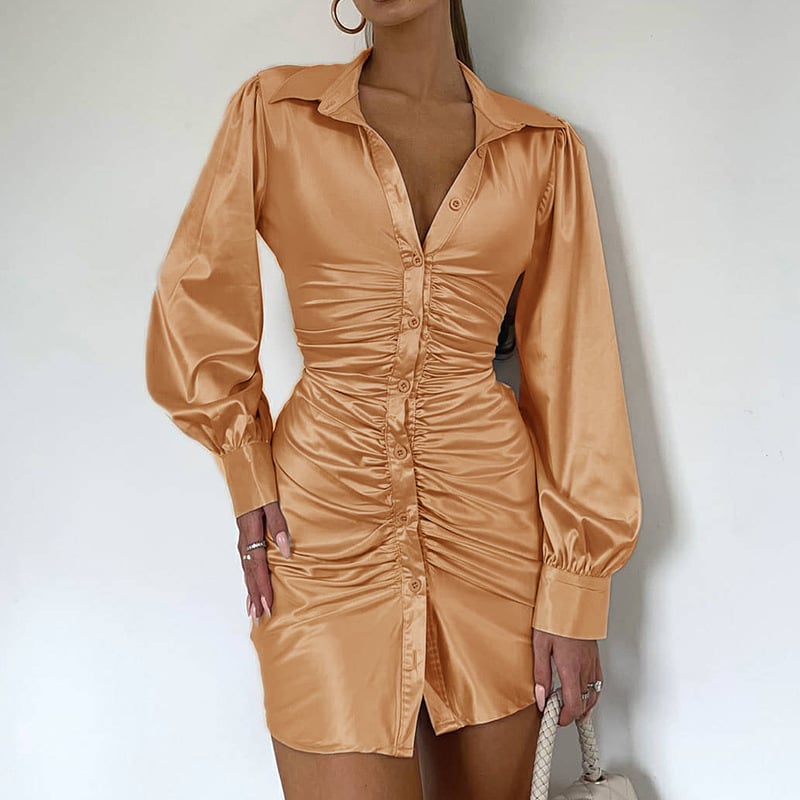 Lapel Dress Image 4