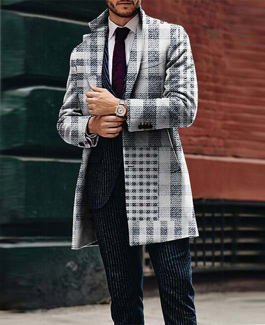 Men's Coat Pocket View