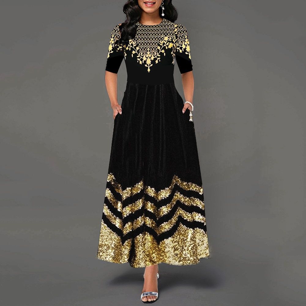 aliexpress embroidered dress Yellow Floral Midi Dress – self-portrait-US