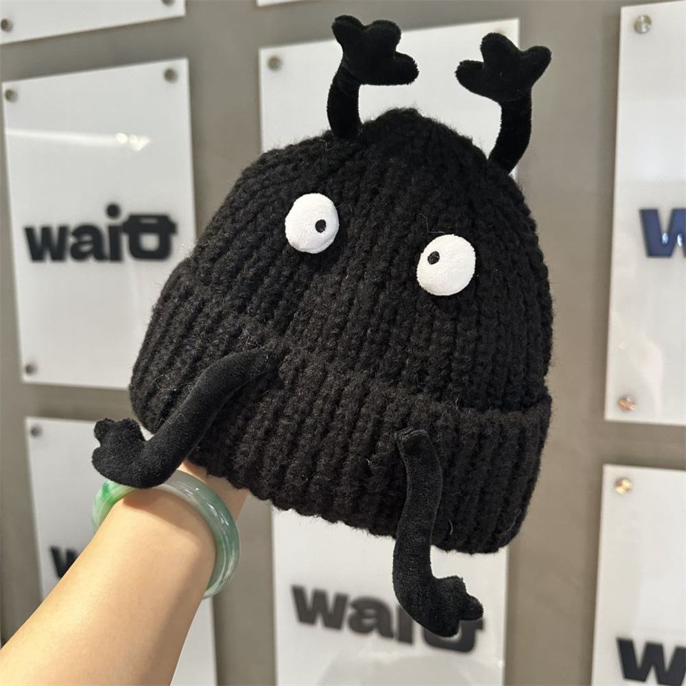 Children's Autumn and Winter Flanging Hat 2