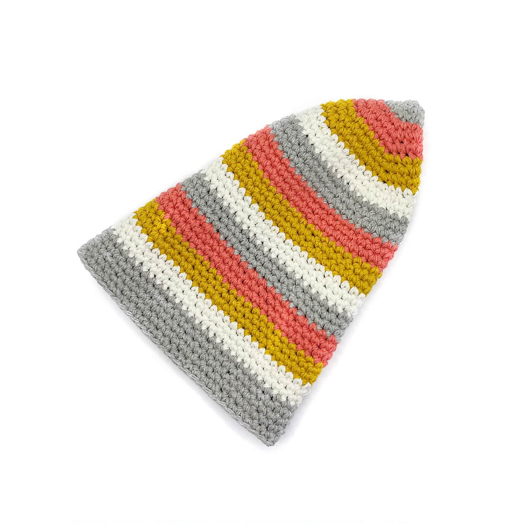 Mixed Color Stripe Wool Bucket Hat