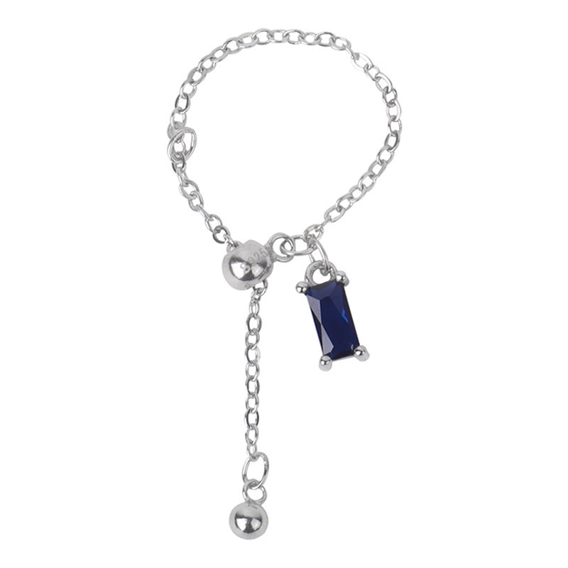 Bague Tirette Diamant Rose