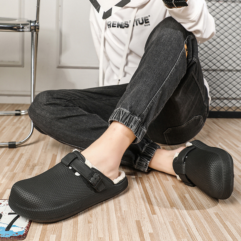 Thick Bottom Plus Cotton Slippers