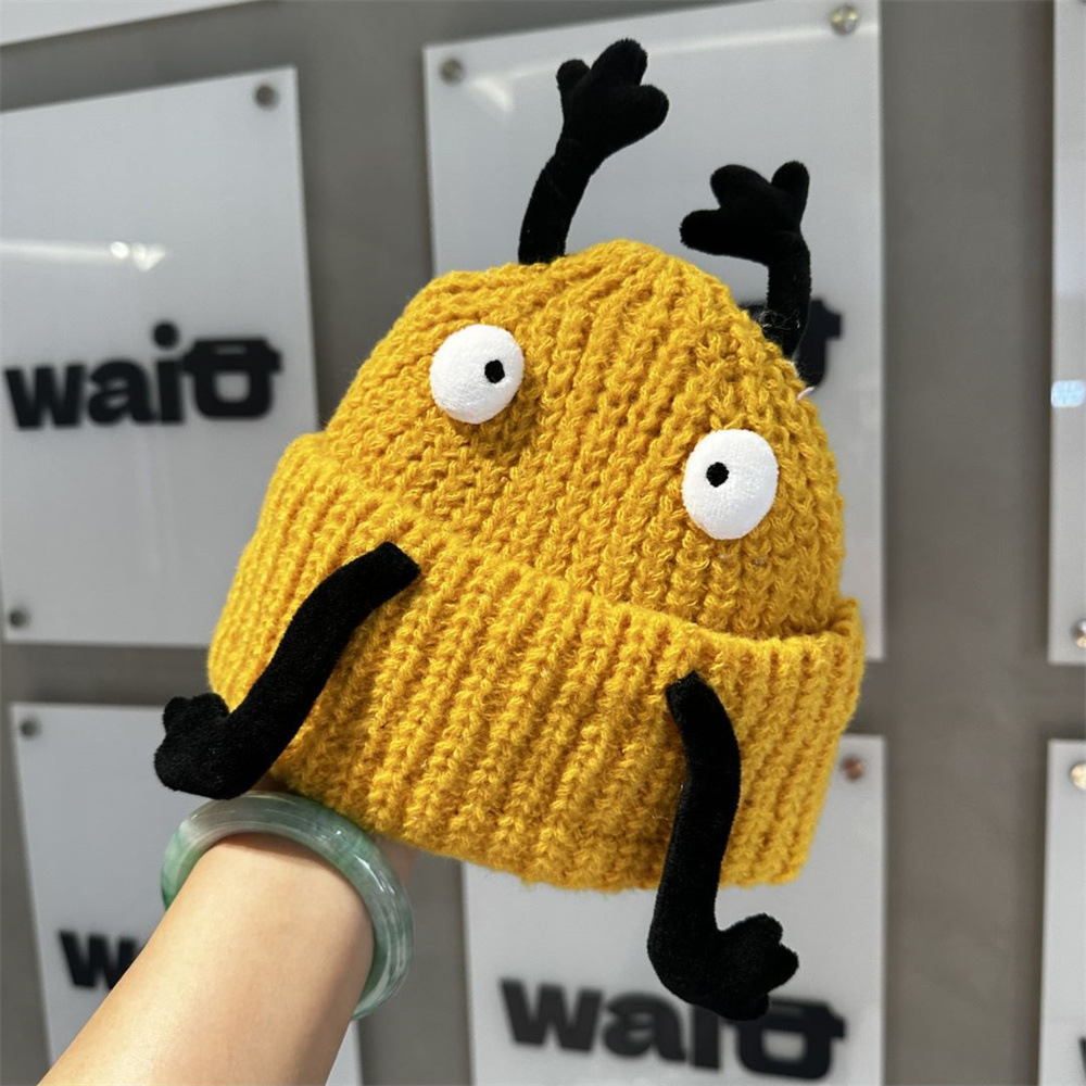 Children's Autumn and Winter Flanging Hat 6