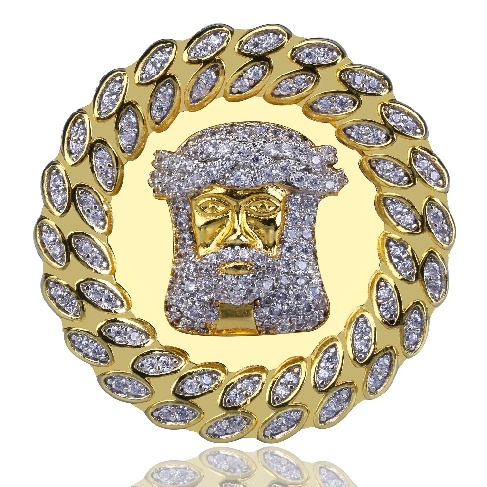 Zircon Filled Hip-hop Men's Ring 3