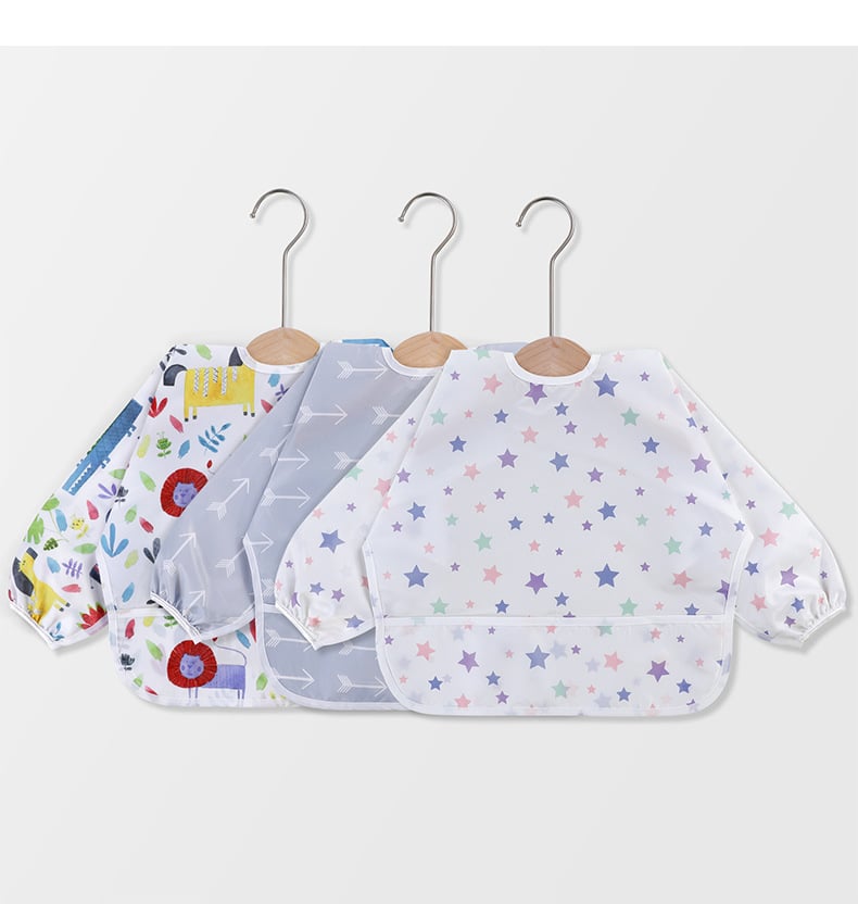 Baby Eating Coverall Waterproof Rice Pocket