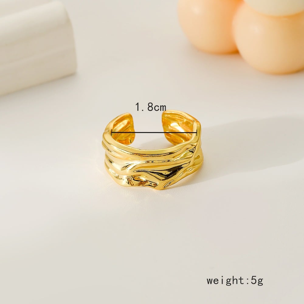 Pleated Ring Image 4