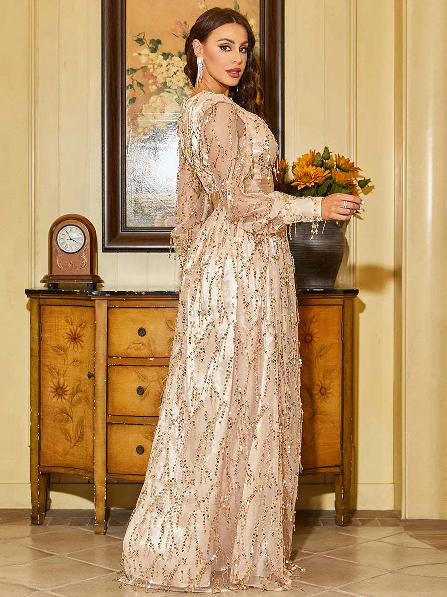 Sequined Evening Dress 9