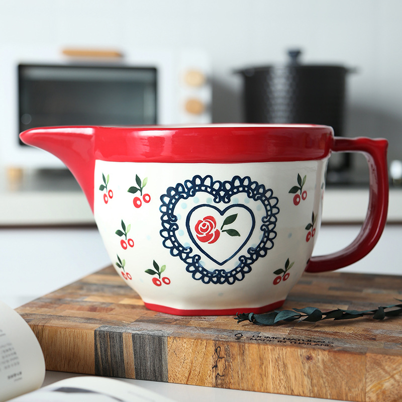 Mixing Bowl in Use